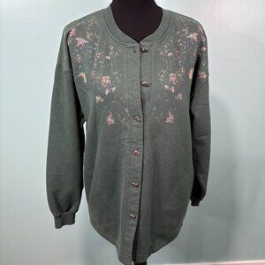 Vintage Northern Reflections Cardigan Sweatshirt        Lot O